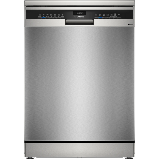מדיח כלים עומד רחב 60 ס"מ Siemens IQ300 SN23HI01BY - צבע דמוי נירוסטה - יבואן רשמי
