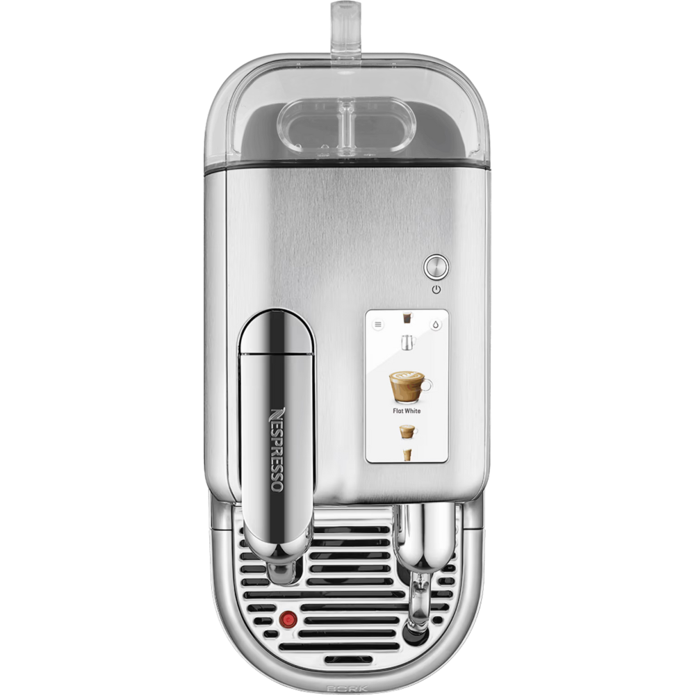 מכונת קפה Nespresso J620 Creatista Pro - צבע נירוסטה שנה אחריות ע"י היבואן הרשמי